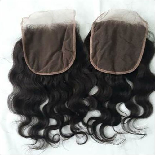 Virgin Cuticle Aligned Hair Indian Hair 4x4 Hd Swiss Lace Closure - Color: Natural