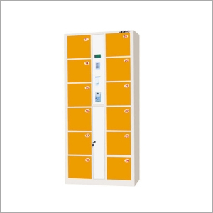 12 Doors Barcode Electronic Lockers