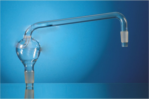 Splash Heads - Borosilicate Glass, Pear Shape Vertical Cone Size for Flask & Condenser 14/23 - 29/32 | Transparent, Lightweight 100-200 Grams, Ideal for Laboratory Use