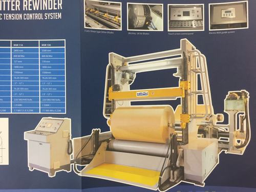 Rotary High Speed Slitter Rewinder