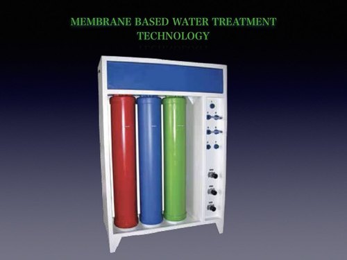 Membrane Based Water Treatment Technology