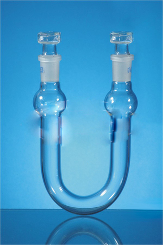 Borosilicate Glass U Tube With Two Sockets