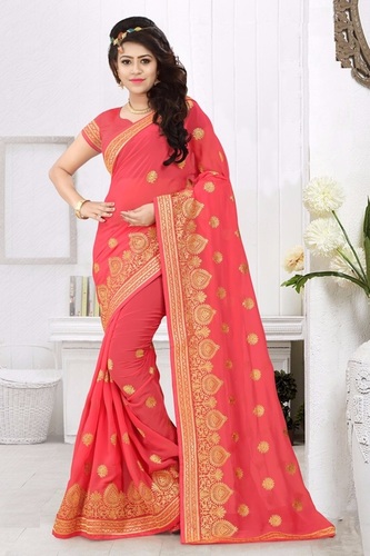 Orrange Designer Saree
