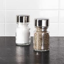 Transparent Salt Pepper Sets Buffet Set Of 2 Pcs