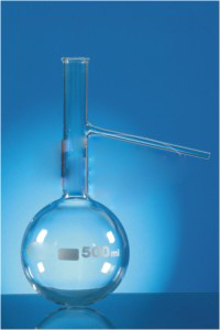 Borosilicate Glass Flasks Distillation With Side Tube