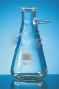Borosilicate Glass Flasks Buckner Filtration Bolt Neck