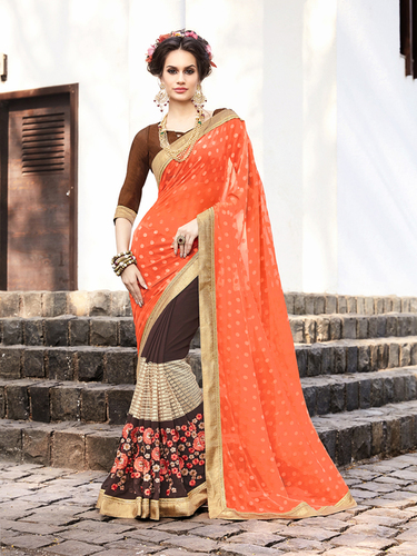 Orrange Orange Saree