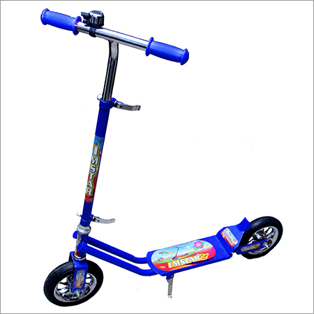 I Mstar Genius Blue Alloy Kids Kick Scooter - Alloy Steel Frame, 650-850mm Height, Blue | Easy Steering, Durable Frame, Alloy Wheels