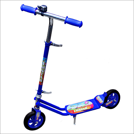 I Mstar Genius Blue Plastic Kids Kick Scooter