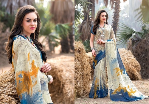 Printed Saree