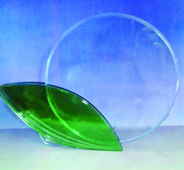 Round Glass Award