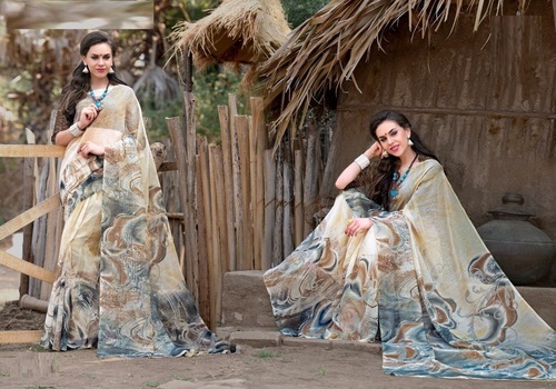 Cofee Digital Saree