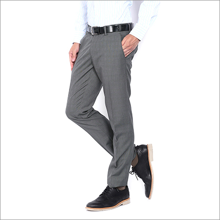 Formal Trouser - Cotton Blend, Waist Various, Grey, Inseam 32 inches | Soft Fabric, Perfect Fit, Shrinkage Proof, Stylish Design, Skin Friendly