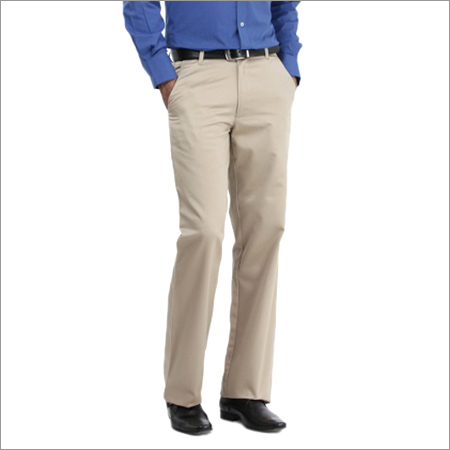 Regular Trouser - Cotton Blend, Various Sizes, Beige | Perfect Fit, Skin Friendly, Shrinkage Proof, Stylish, Durable