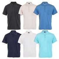 Plain Collar T-shirt - Soft Pure Cotton Fabric , Colorfastness & Trendy Pattern, Shrinkage and Fade Proof