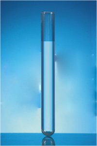 Borosilicate Glass Test Tubes, Round Bottom, Without Rim.