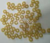 Polo Ring Raw Fryums - Wheat Flour, Light Yellow, Uniform Size | Crispy Texture, Ready-to-fry, Long Shelf Life