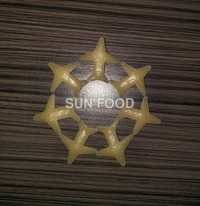 Star Fryums - Wheat Flour, 6cm Diameter, 25g | Crispy Texture, Unique Star Shape, Savory Taste