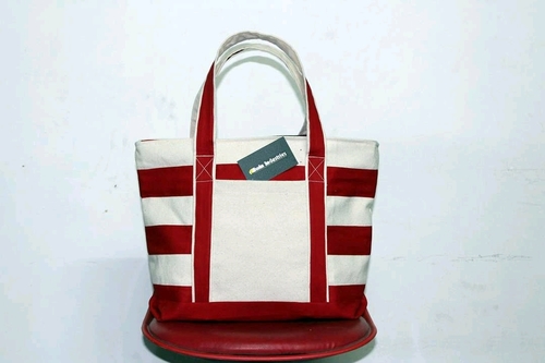 Canvas and Leather Tote Bags