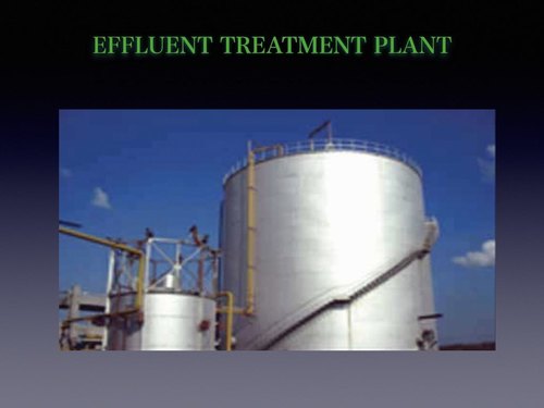 Effluent Treatment Plant