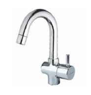 Stainless Steel Swan Neck Basin Faucet