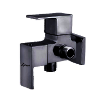2 Way Angle Cock With Wall Flange