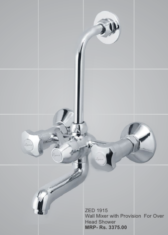 Stainless Steel Wall Mixer Overhead Shower