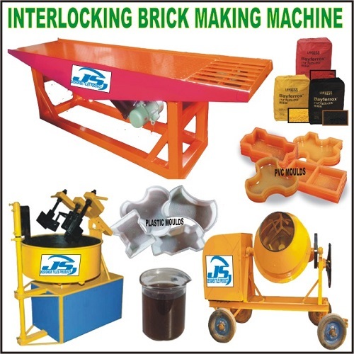 Interlocking Brick Making Machine