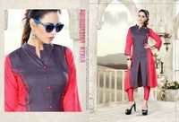Designer Kurti - Georgette Fabric, Sizes: S, M, L, Xl, Plus Size - Long Sleeve, Printed Pattern, Ideal For Casual And Formal Events, Available In Pink And More Transformative Colors