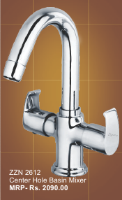 Stainless Steel Bath Fitting Center Hole Basin Mixer