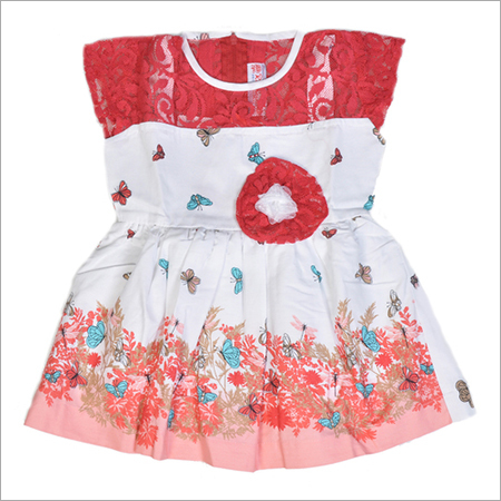 Girls Cotton Frocks By RED ROSES INTERNATIONAL