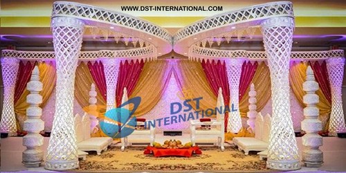 Diamond Cut Butterfly Mandap