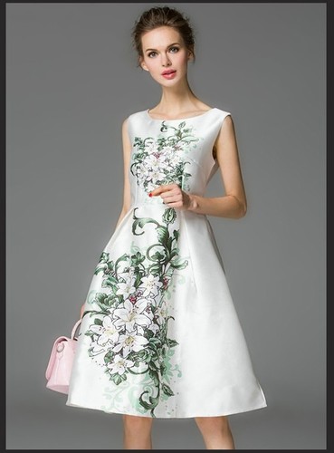 Crepe White Kurtis