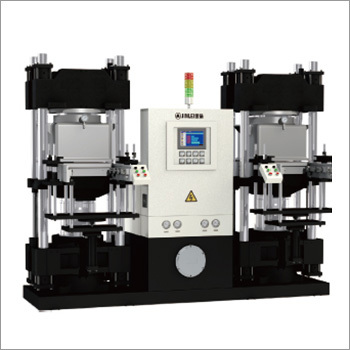 JLZ-V Double Working Station Vacuum Compression Molding Machine Series By FOSHAN SHUNDE JINLEI PRECISION MACHINERY CO., LTD.
