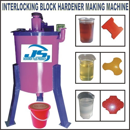 Interlocking Block Hardener Making Machine