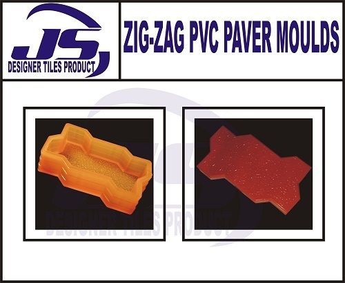 Zig-Zag Pvc Paver Block Mould