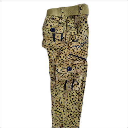 Kids Cotton Cargo Pant