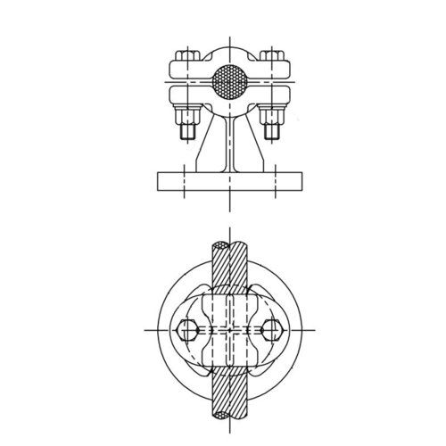Bus Post Clamp For Zebra