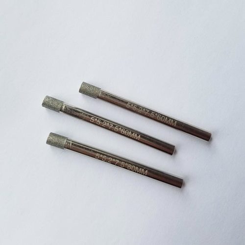 Electroplated diamond grinding pins