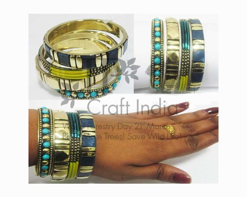 Ladies Handmade Bangle'S Set Gender: Women