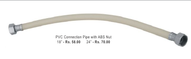 Aluminum Pvc Connection Pipe With Abs Nut