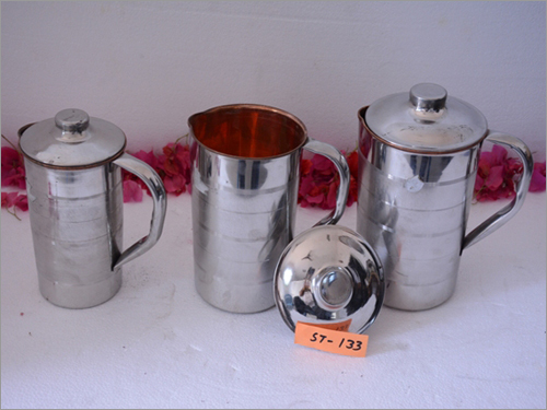 Steel Brass Water Jug