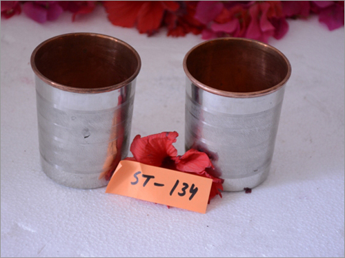 Steel Brass Glass