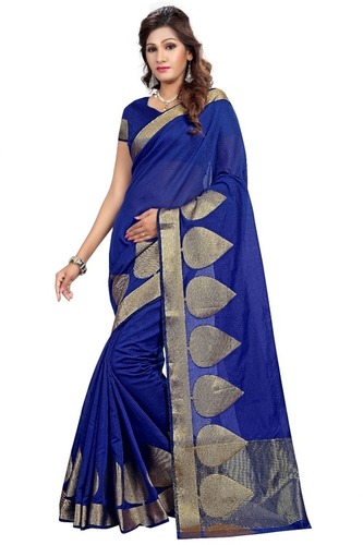Blue Silk Saree