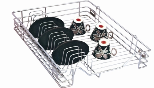 Plain Basket - Wrought Iron, Various Shapes for Dishes | Durable, Corrosion-Resistant, Smooth Edges, Eco-Friendly Design
