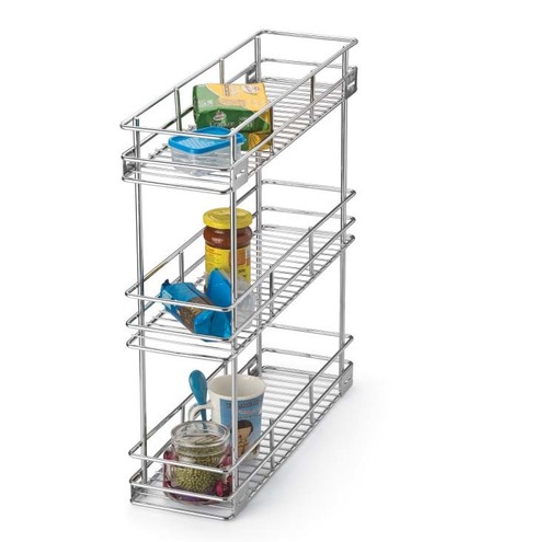 Stainsteel Triple Pull Out Basket