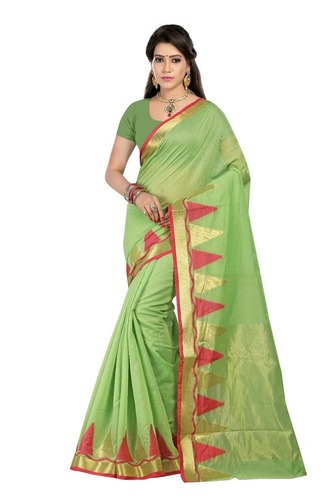 GREEN SILK SAREE
