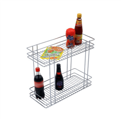 Stainsteel Double Pull Out Basket