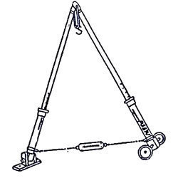 Jointed Roof Truss On Wheels Application: For Laboratory Purpose