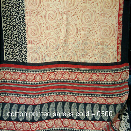 Ladies Cotton Printed Sarees